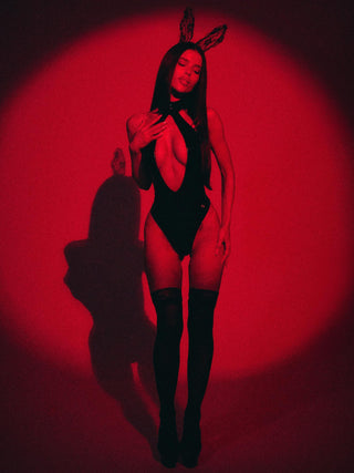 LUNETH BODYSUIT BLACK Bodysuit 