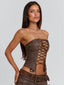 LUNEXA TOP BROWN Corset 