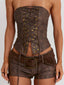 LUNEXA TOP BROWN Corset 