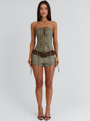LUNEXA SHORT KHAKI