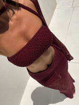 MADEIRA MAXI SKIRT BURGUNDY Mini Skirt Times Fashion 