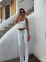 MAEVA TOP WHITE Crop Top 