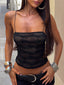 MAGNOLIA LONGLINE TOP BLACK Corset 