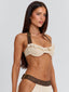 MAISIE TOP BEIGE Crop Top 
