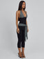 MALANI CAPRI JUMPSUIT BLACK STRIPE Jumpsuit 