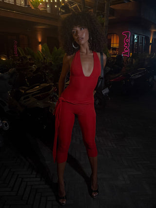 MALANI JUMPSUIT RED Jumpsuit 