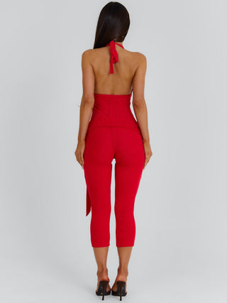 MALANI JUMPSUIT RED Jumpsuit 