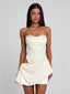MALOLO MINI DRESS IVORY Mini Dress 