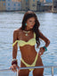 MALTA BIKINI TOP BABY YELLOW Bikini Top 