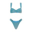 MALTA BIKINI BOTTOM TEAL SHIMMER Bikini Bottoms 