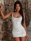 MALTAI MINI DRESS WHITE Mini Dress 