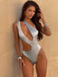 MANDY BODYSUIT SILVER Bodysuit 