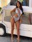 MANDY BODYSUIT SILVER Bodysuit 