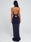 MARARI MAXI DRESS NAVY Maxi Dress 