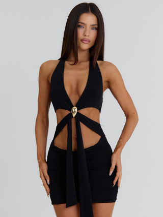 MARCI MINI DRESS BLACK Mini Dress 