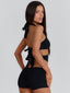 MARELY PLAYSUIT BLACK Playsuit 