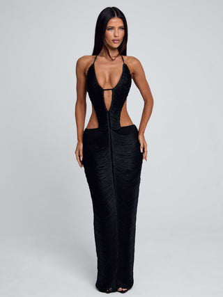MAREN MAXI DRESS BLACK Maxi Dress 