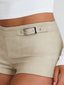 MARIAN MINI SHORTS BEIGE Shorts 