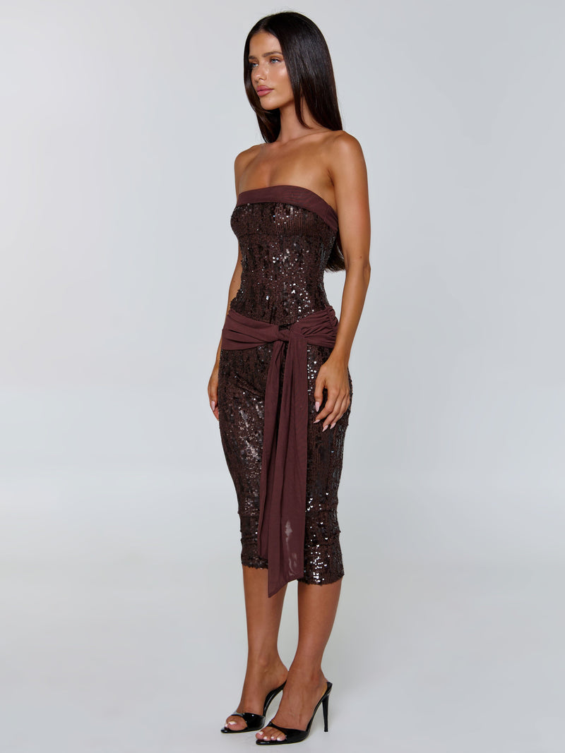 MARIELLA JUMPSUIT CHOCOLATE Jumpsuit 