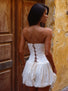 MARTA MINI DRESS IVORY Mini Dress 