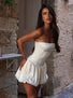 MARTA MINI DRESS IVORY Mini Dress 