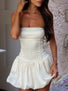 MARTA MINI DRESS IVORY Mini Dress 