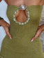 MARTINA MINI DRESS GREEN Mini Dress 