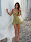 MARTINA MINI DRESS GREEN Mini Dress 