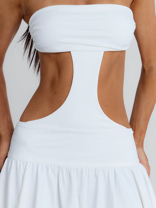 MAYIA MINI DRESS WHITE Mini Dress 