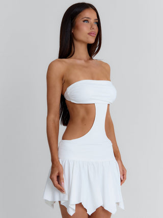 MAYIA MINI DRESS WHITE Mini Dress 