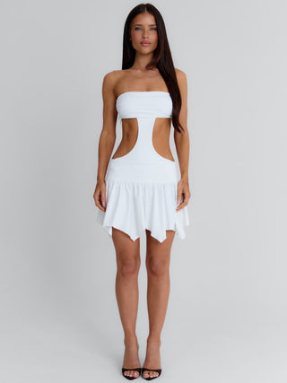 MAYIA MINI DRESS WHITE Mini Dress 