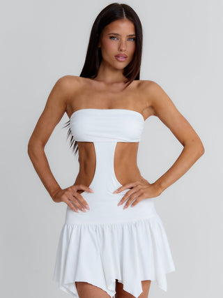 MAYIA MINI DRESS WHITE Mini Dress 