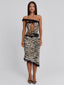MELANIE MIDI DRESS ZEBRA Midi Dress 