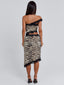MELANIE MIDI DRESS ZEBRA Midi Dress 