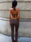 MERI JUMPSUIT CHOCOLATE Jumpsuit 