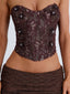 MESMA CORSET TOP CHOCOLATE Corset 