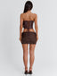 MONTY MINI SKIRT BRONZE Mini Skirt 