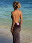 MIANE MAXI DRESS CHOCOLATE Mini Dress 