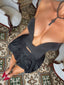 MICHELLE TOP BLACK SHIMMER Corset 