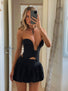MICHELLE TOP BLACK SHIMMER Corset 
