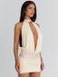 MILANIAN MINI DRESS CREAM Mini Dress 