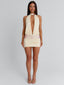 MILANIAN MINI DRESS CREAM Mini Dress 