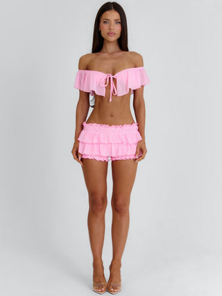 MILLEY CROP TOP PINK Crop Top 