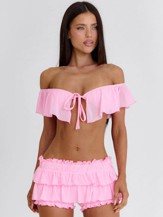 MILLEY CROP TOP PINK Crop Top 