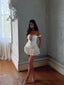 QUINTANA MINI SKIRT WHITE Mini Skirt 