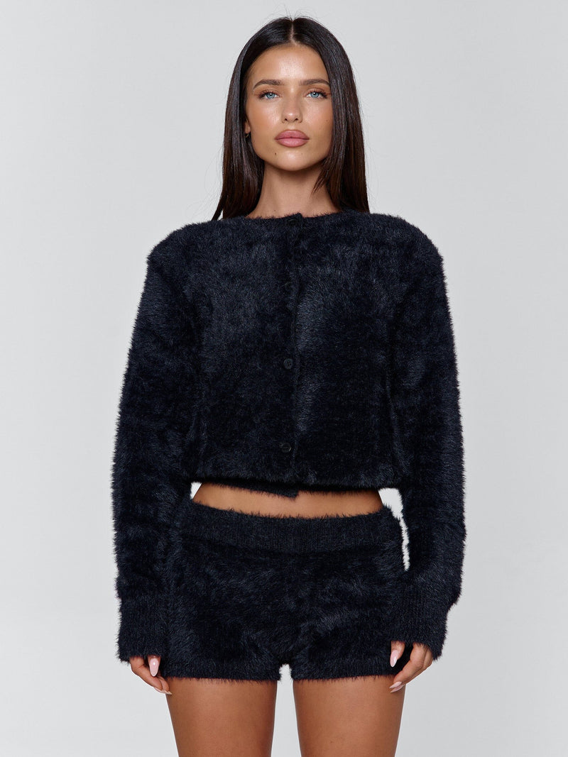 MOLI CARDIGAN BLACK Cardigan 