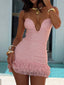MOLLI MINI DRESS BABY PINK Mini Dress 