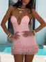 MOLLI MINI DRESS BABY PINK Mini Dress 