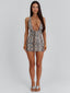NADIRA MINI DRESS SNAKE Mini Dress 