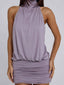 NALAYA MINI DRESS DUSTY PURPLE Mini Dress 